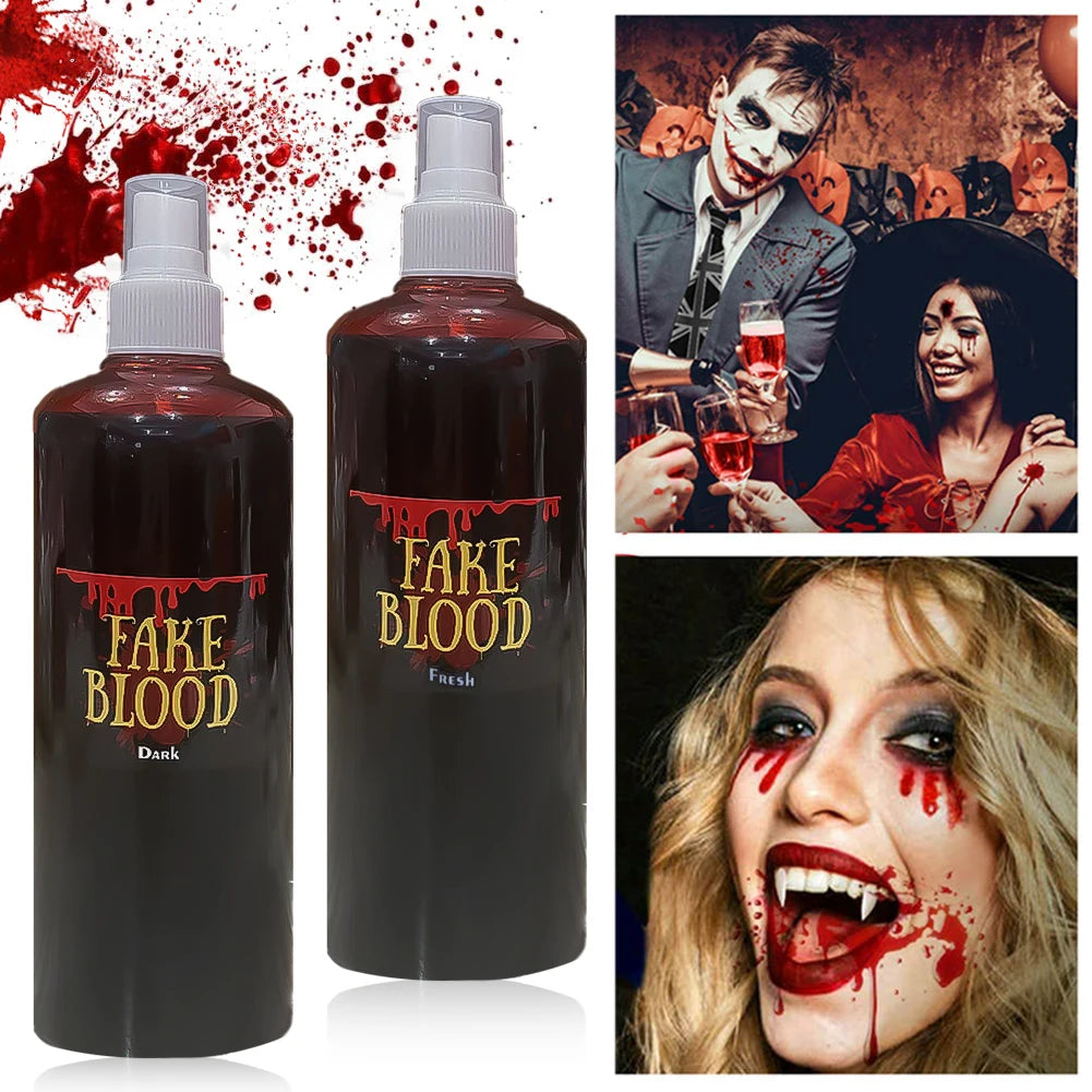 Fake Blood Prop with Spray