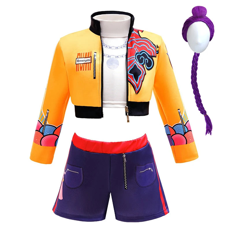 Girls Hip Hop Dance Outfit Set Multi Styles